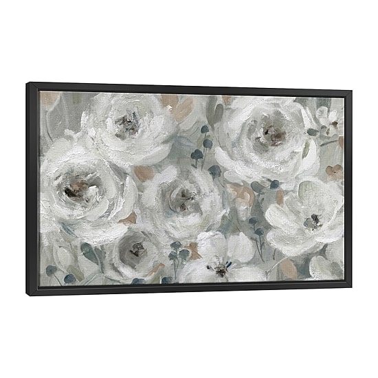 Lumaprints Neutral Symphony Framed Canvas Art