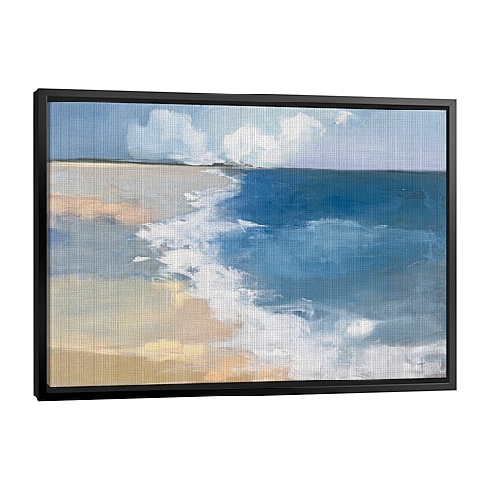 Lumaprints Open Shore Framed Canvas Art