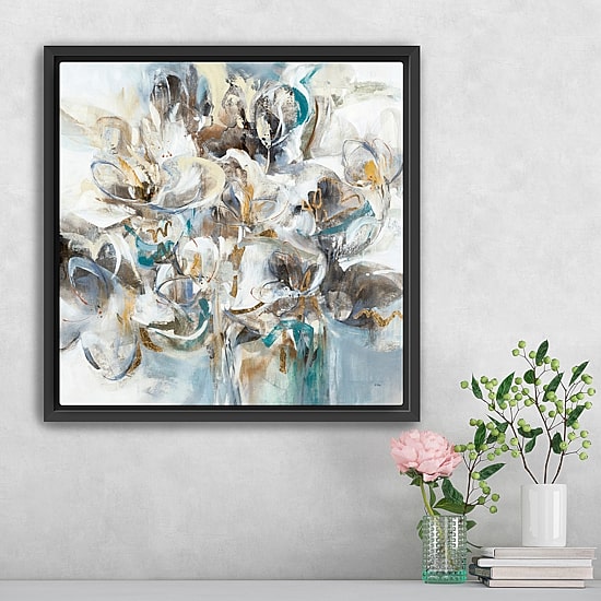 Lumaprints 22" X 22" Gia Floating Framed Canvas Art