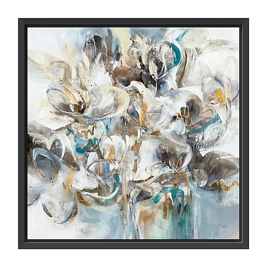 Lumaprints 22" X 22" Gia Floating Framed Canvas Art