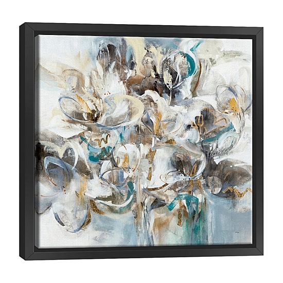 Lumaprints 22" X 22" Gia Floating Framed Canvas Art