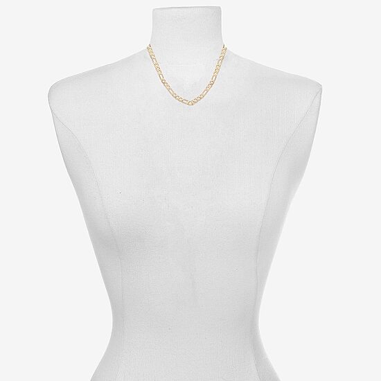 Bijoux Bar Delicates Gold Tone Womens 16 Inch Link Chain Necklace