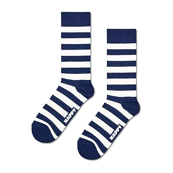 Happy Socks LITE Stripes Mens 1 Pair Crew Socks