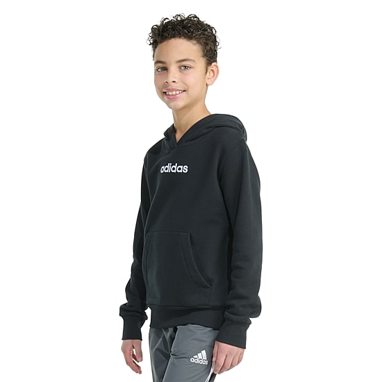 adidas Big Kid Boys Long Sleeve Embroidered Active Hoodie