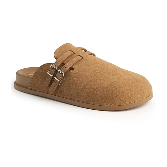 New York & Company Dulcy Womens Round Closed Toe Mules