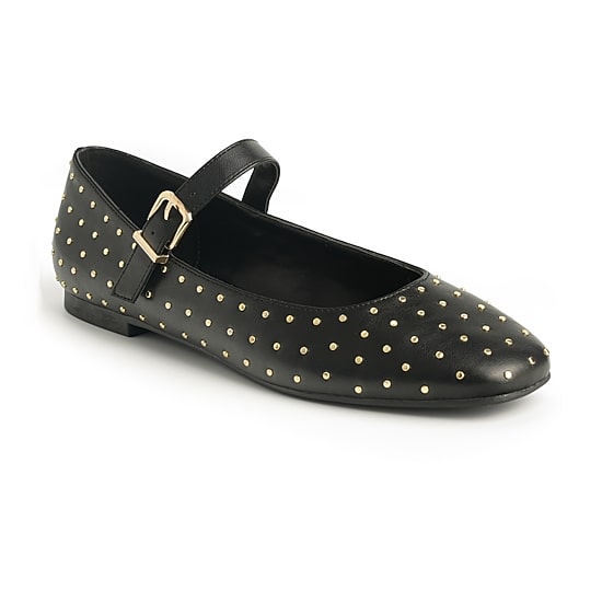 New York & Company Lavonna Womens Square Closed Toe Mary Jane Shoes