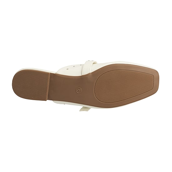 New York & Company Women'S Lyanna Mule Sandals Womens Square Closed Toe Mules
