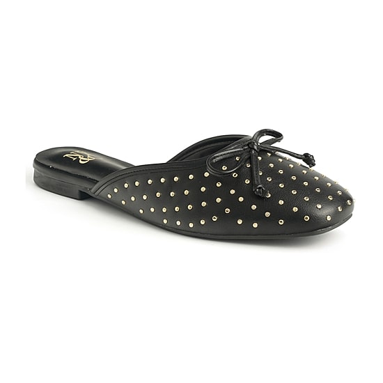 New York & Company Women'S Lia Mule Sandals Womens Square Closed Toe Mules