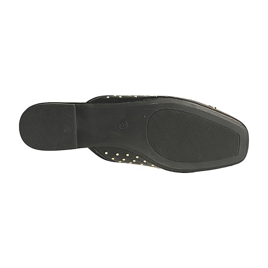 New York & Company Women'S Lia Mule Sandals Womens Square Closed Toe Mules