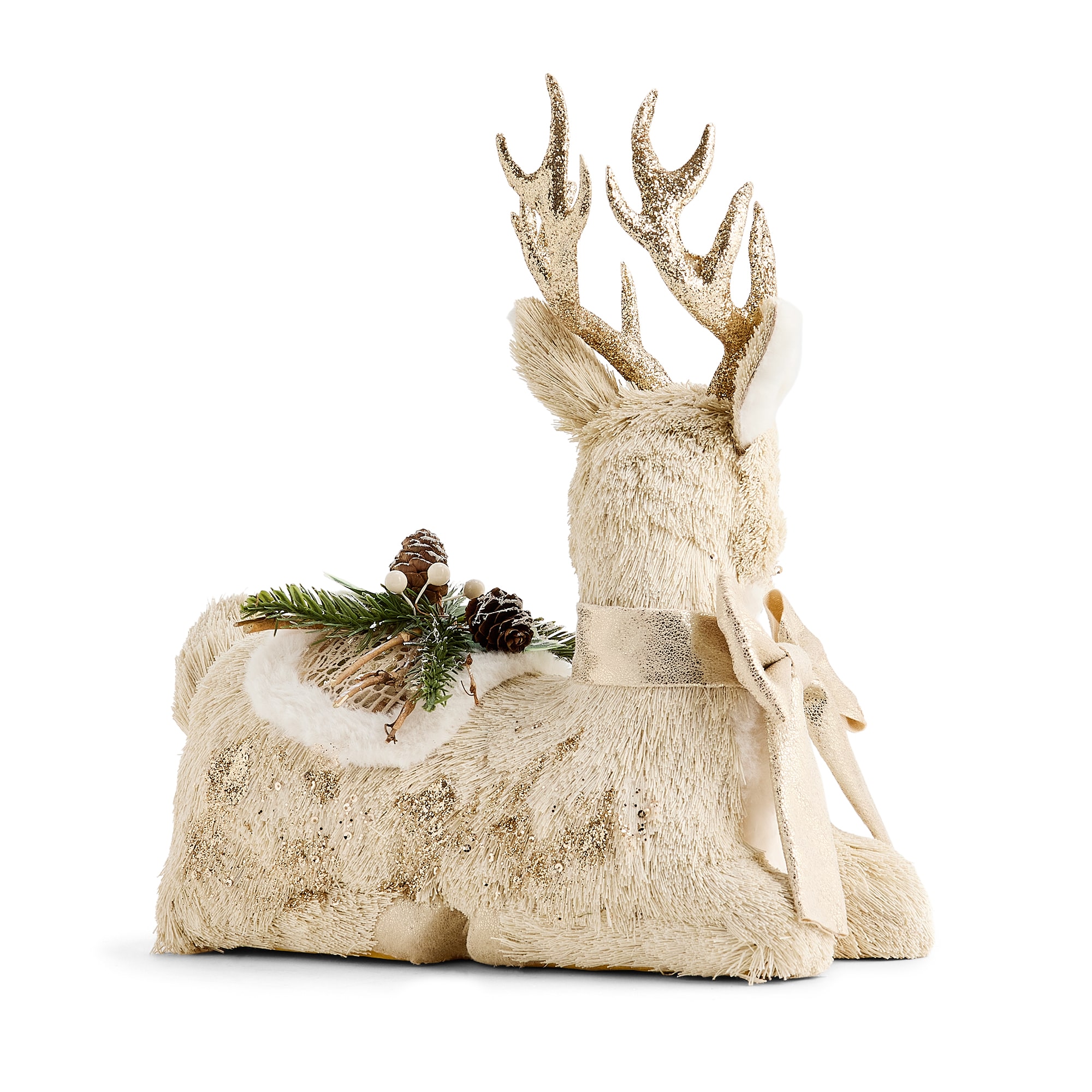 North Pole Trading Co. Woodland Deer Christmas Tabletop Decor