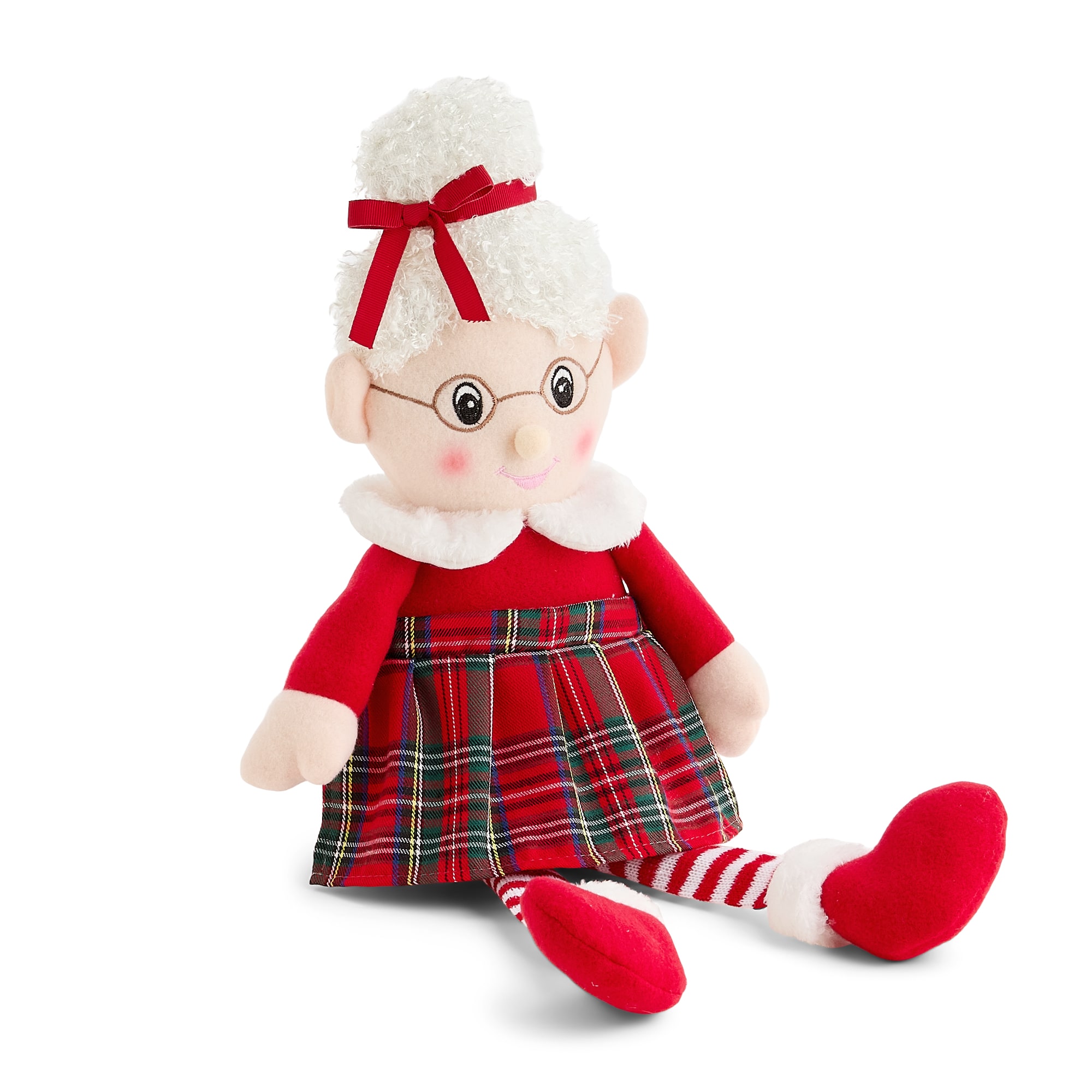 North Pole Trading Co. Santa Mrs Clause Sitters 2a Christmas Tabletop Decor