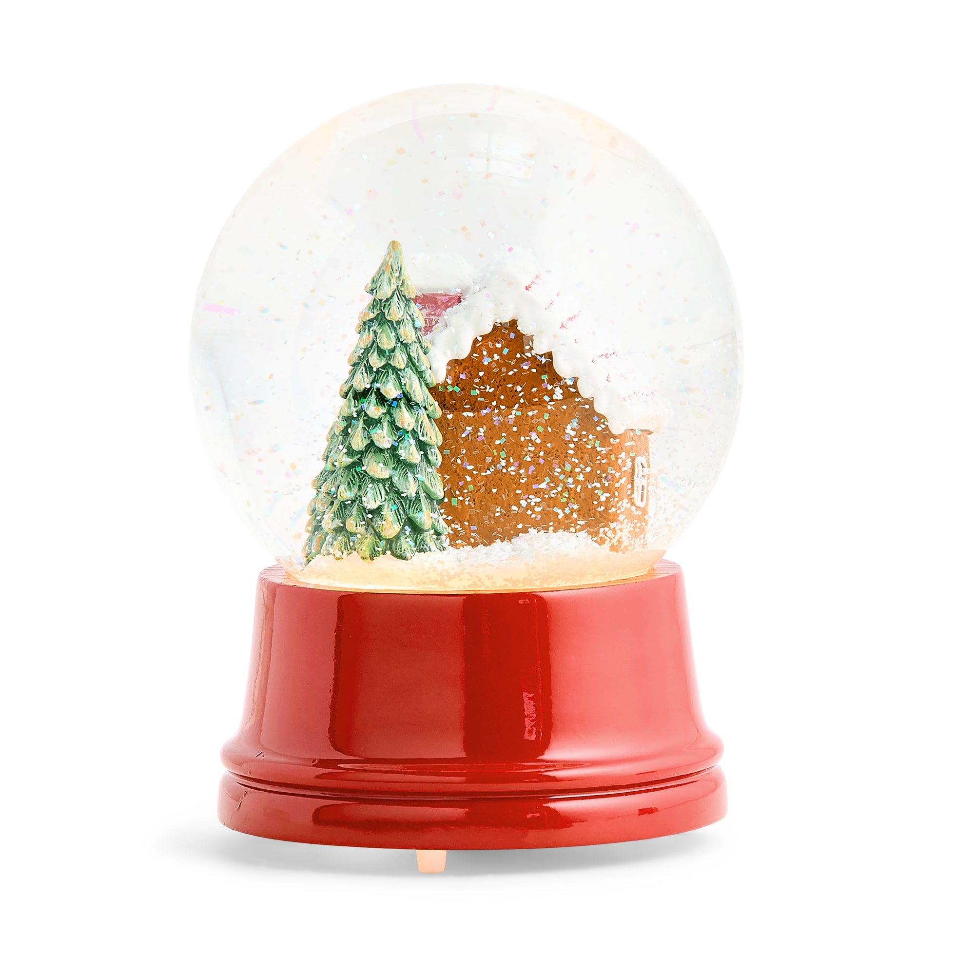 North Pole Trading Co. Gingerbread Christmas Snow Globe