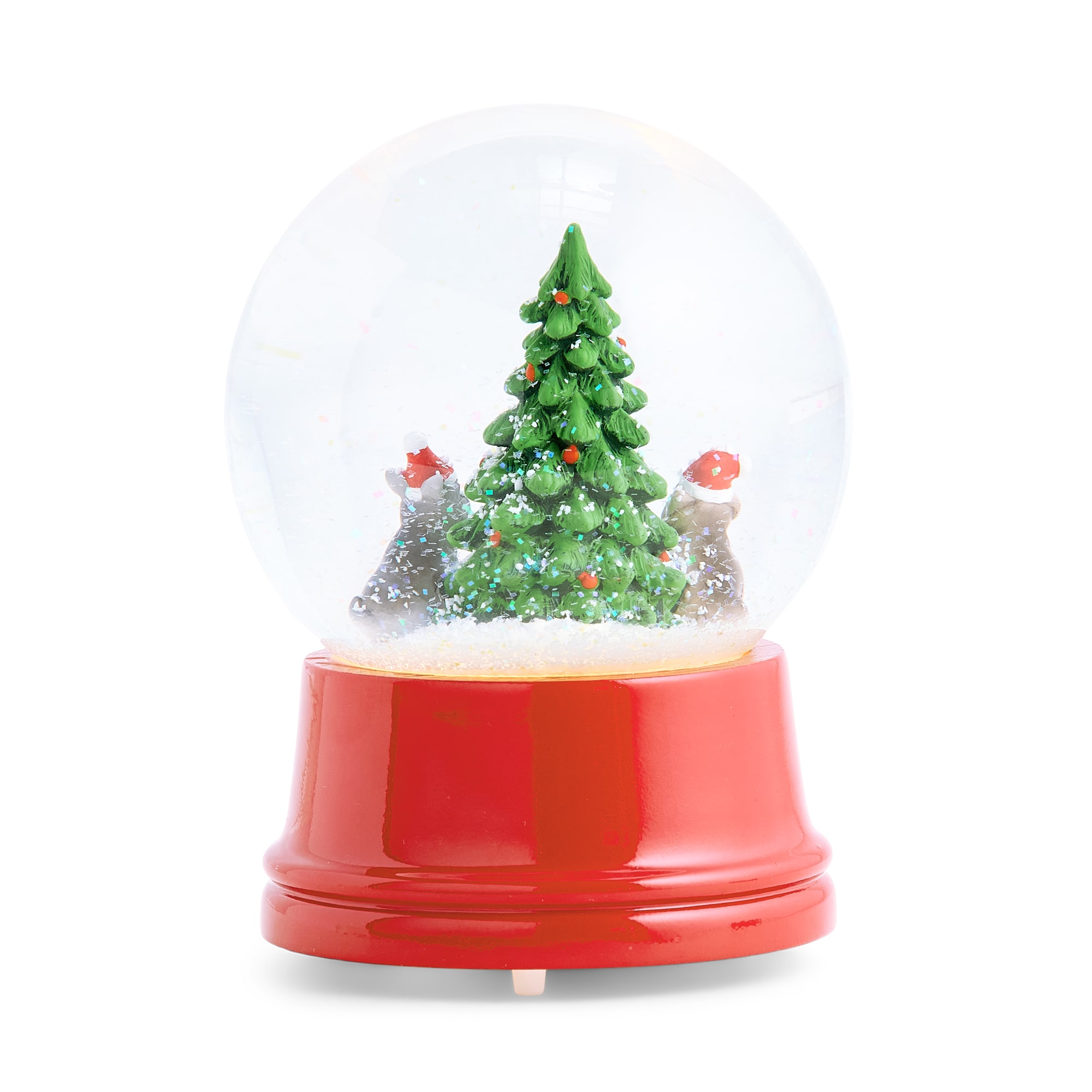North Pole Trading Co. Dog Snow Globe Christmas Snow Globe