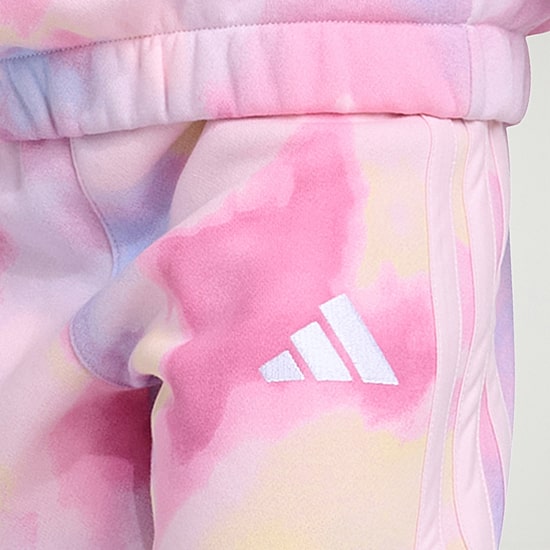 adidas Little Girls Knit 2-pc. Pant Set