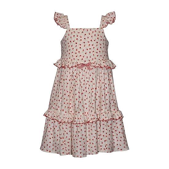 Bonnie Jean Girls Flutter Sleeveless A-Line Dress