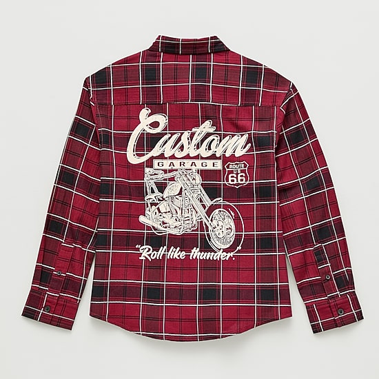 Thereabouts Little & Big Kid Boys Long Sleeve Cuffed Regular Fit Button-Down Shirt