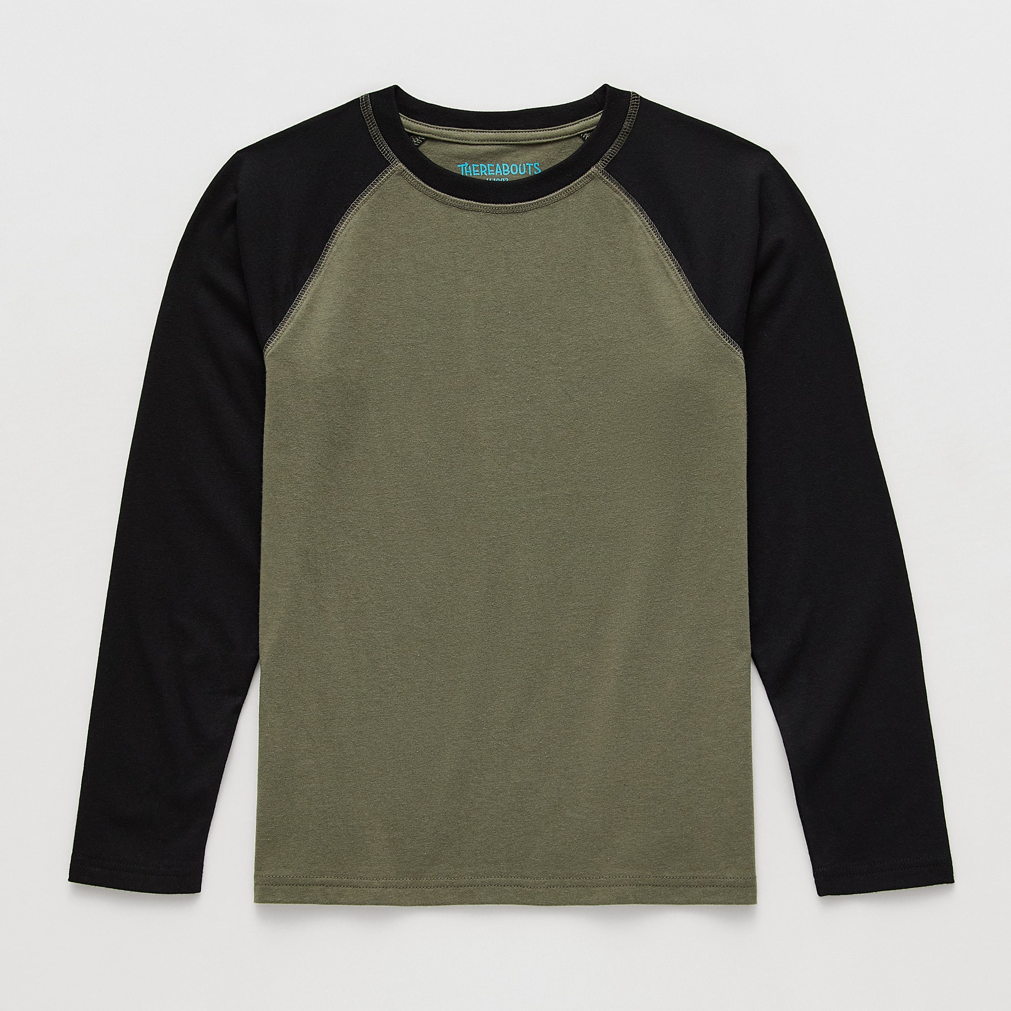 Thereabouts Little & Big Kid Boys Crew Neck Long Sleeve T-Shirt