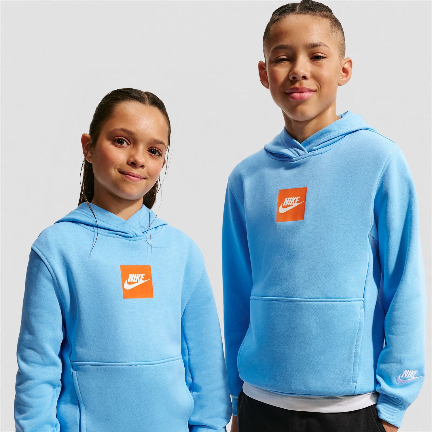 Nike Club Big Kid Unisex Long Sleeve Active Hoodie