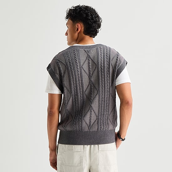 Arizona Mens V Neck Sweater Vest