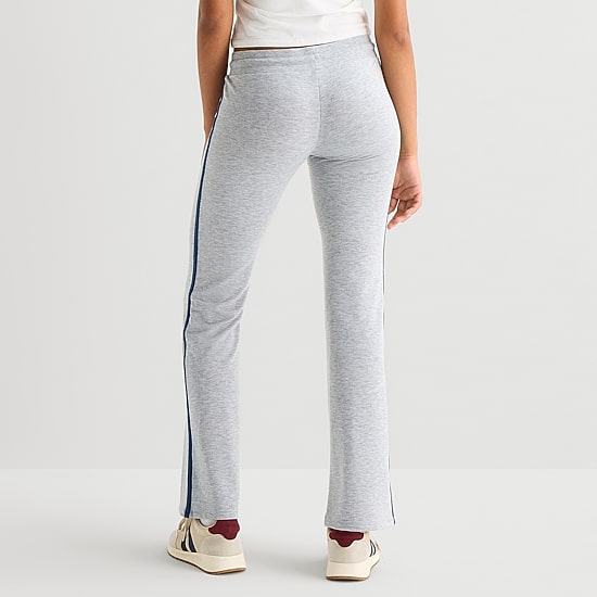 Arizona Womens Juniors Bootcut Mid Rise Sweatpant