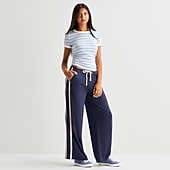Arizona Womens Juniors Mid Rise Sweatpant