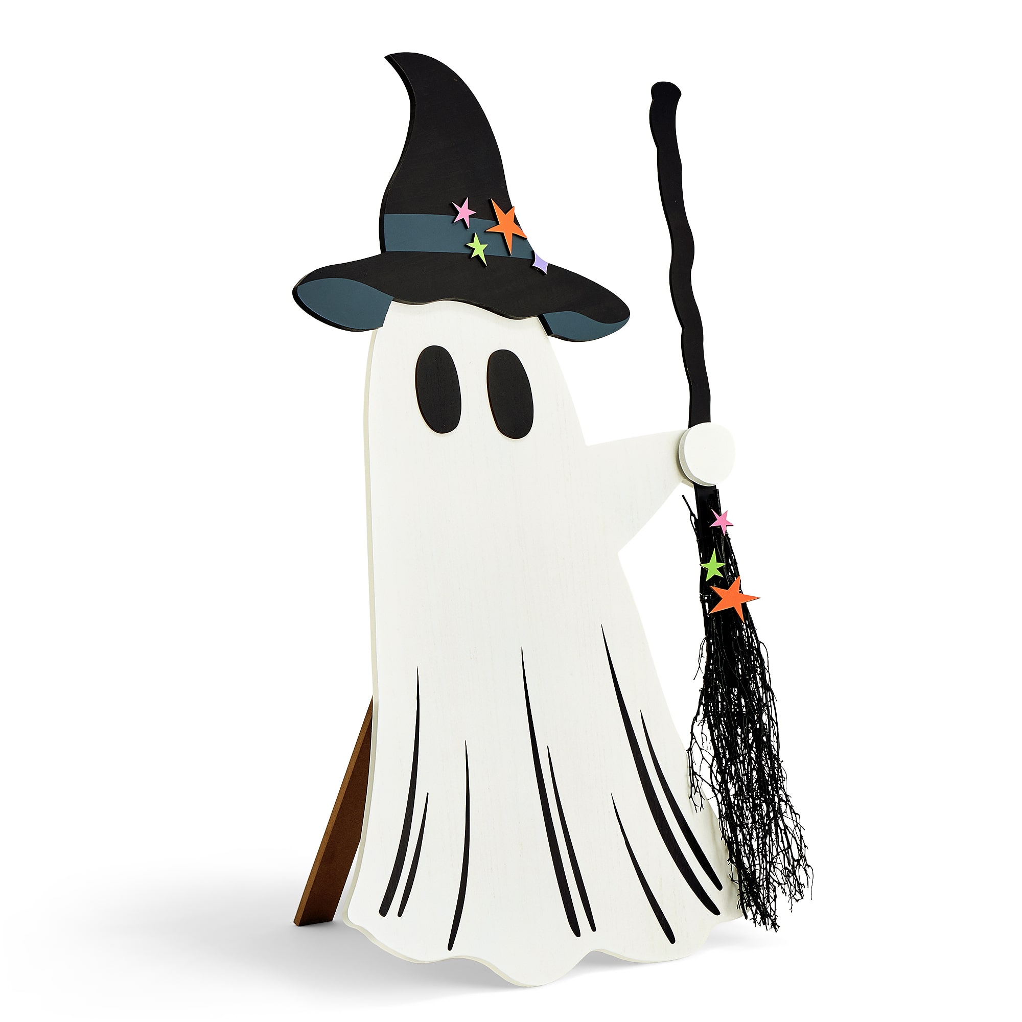 Layerings Figural Ghost Halloween Porch Sign