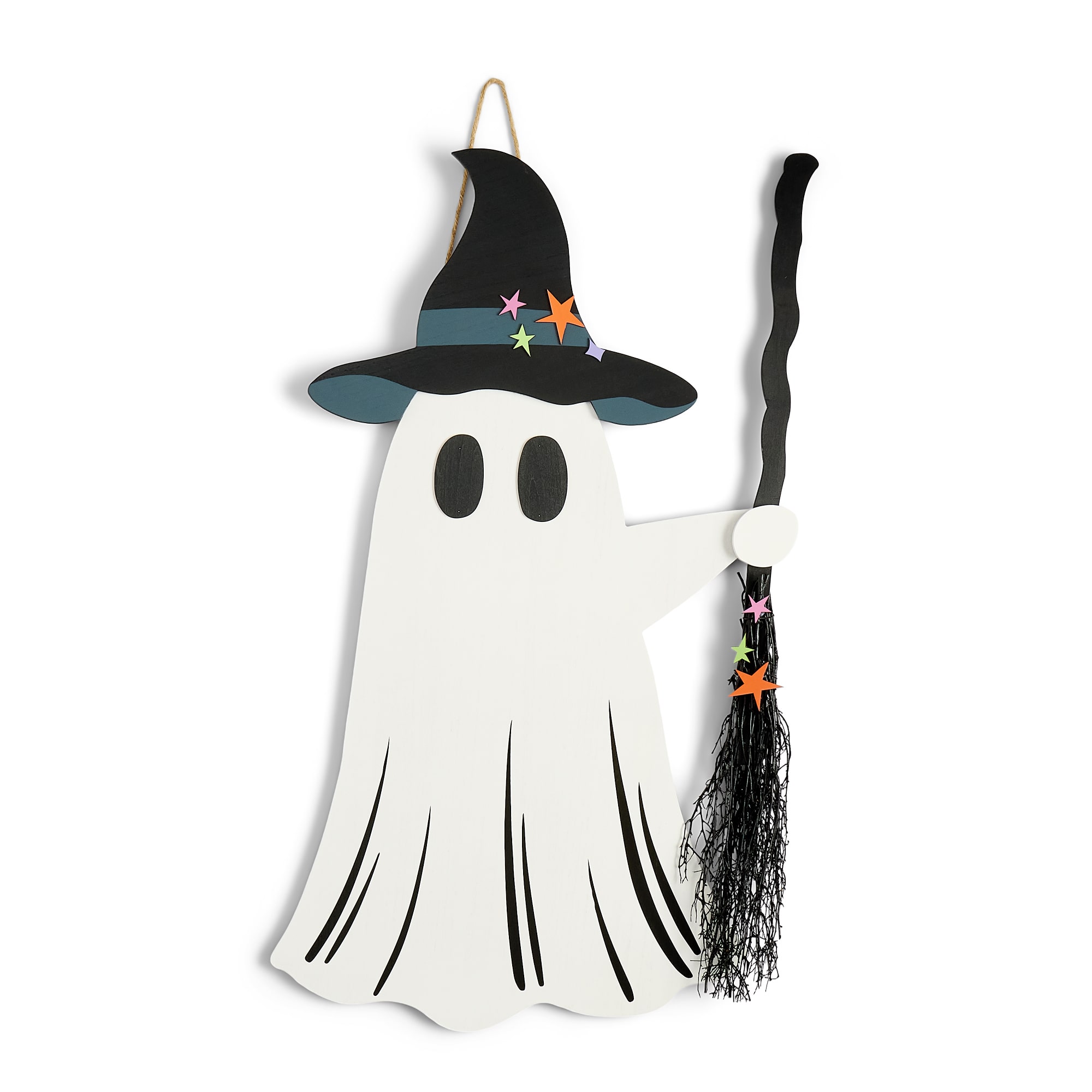 Layerings Figural Ghost Halloween Porch Sign