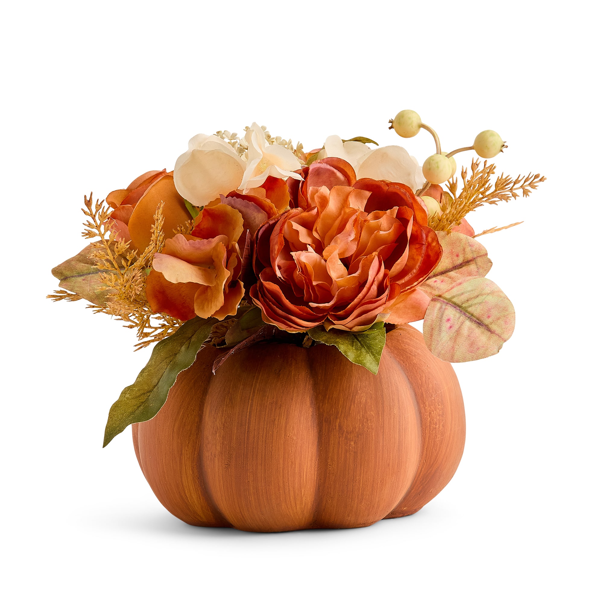 Layerings Pumpkin Floral Floral Arrangement