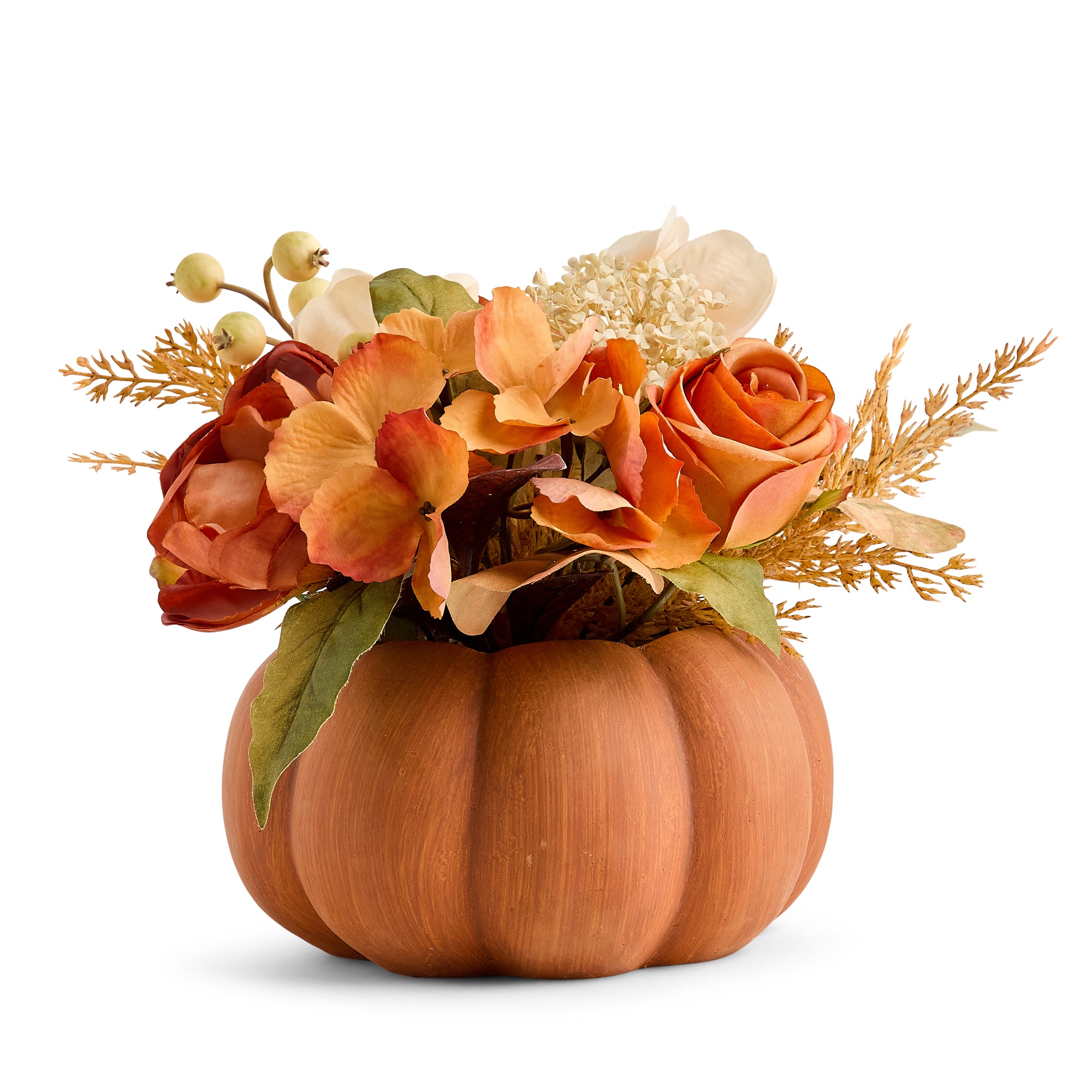 Layerings Pumpkin Floral Floral Arrangement