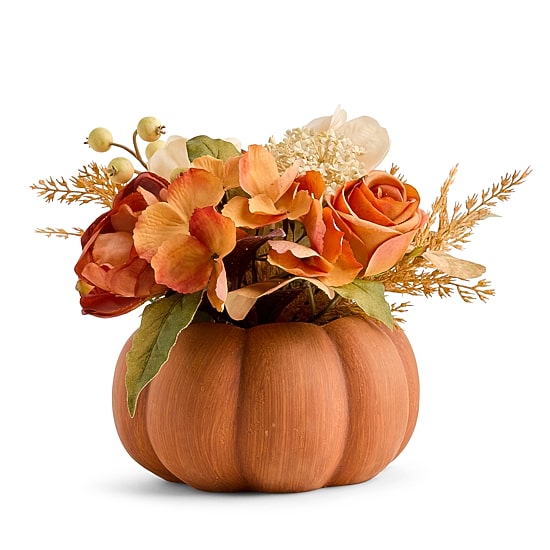 Layerings Pumpkin Floral Floral Arrangement