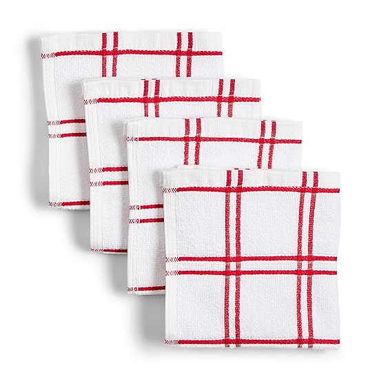 Cooks Plaid 6-pc. Dish Cloth Set