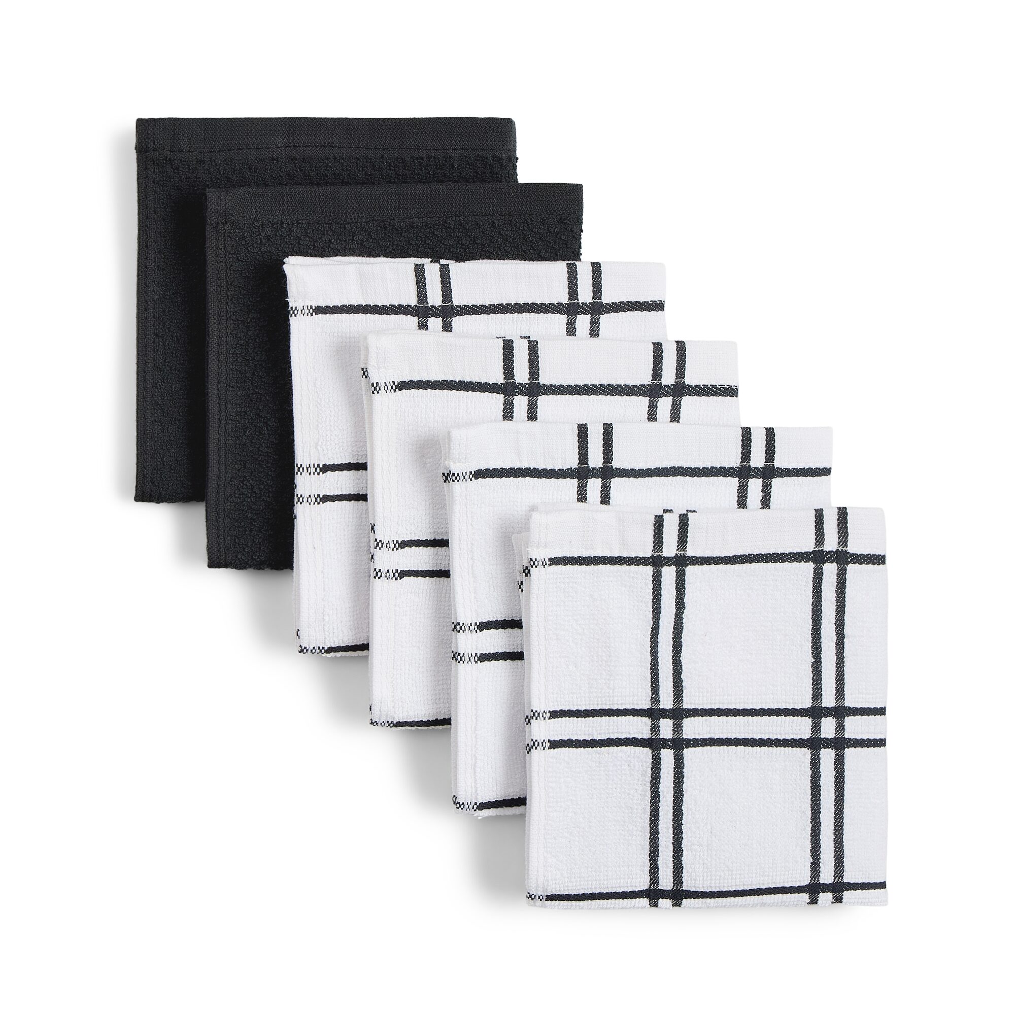 Cooks Plaid 6-pc. Dish Cloth Set