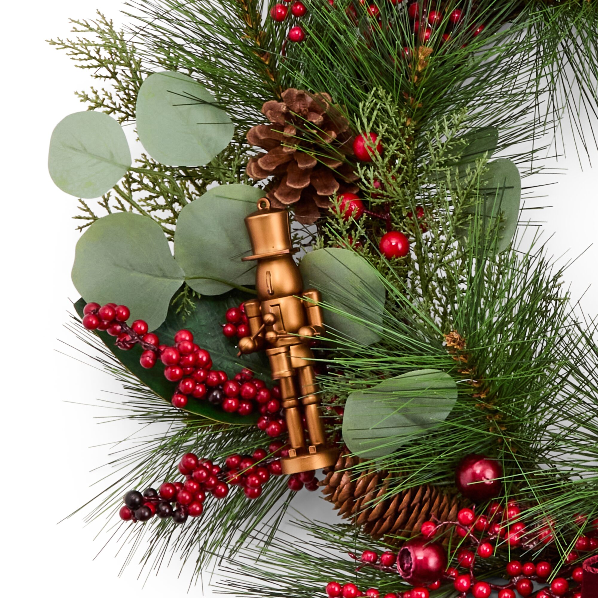 North Pole Trading Co. Nutcracker Wreath Wreath