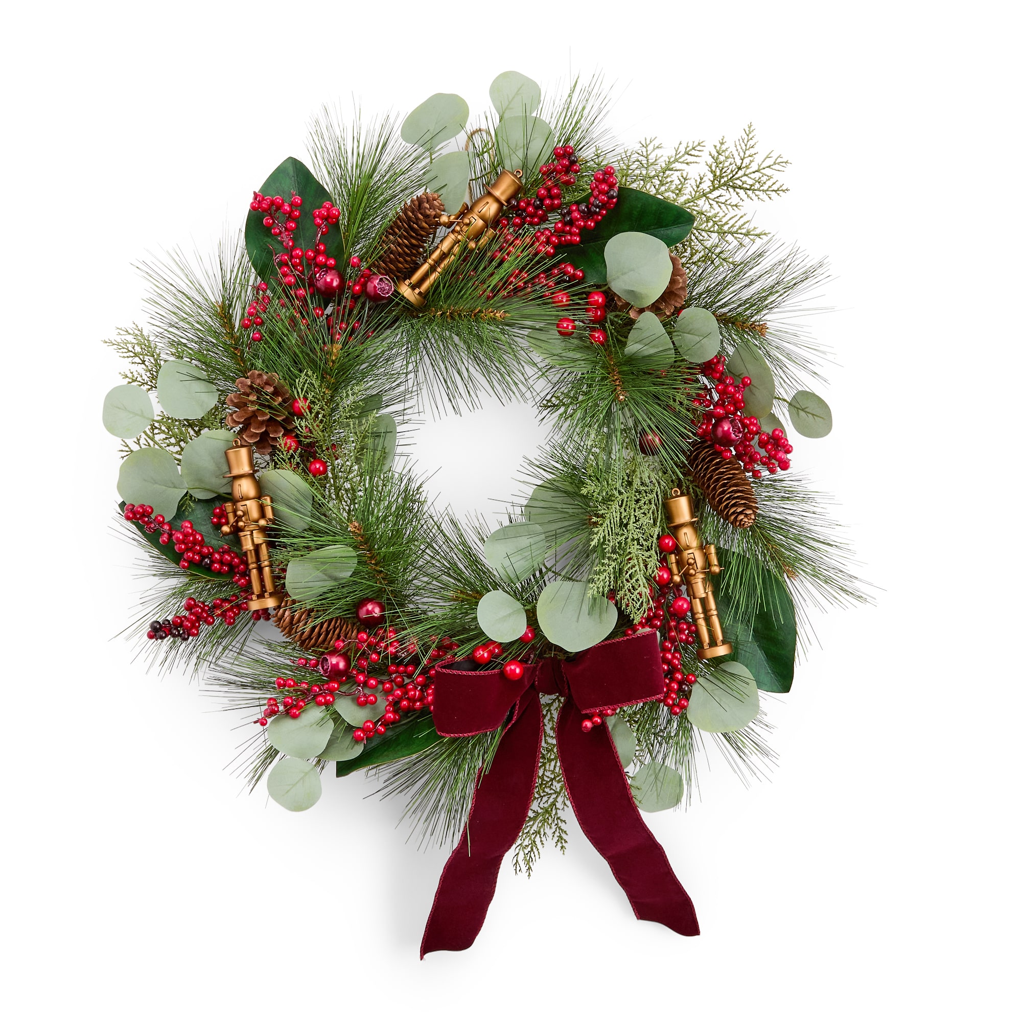 North Pole Trading Co. Nutcracker Wreath Wreath