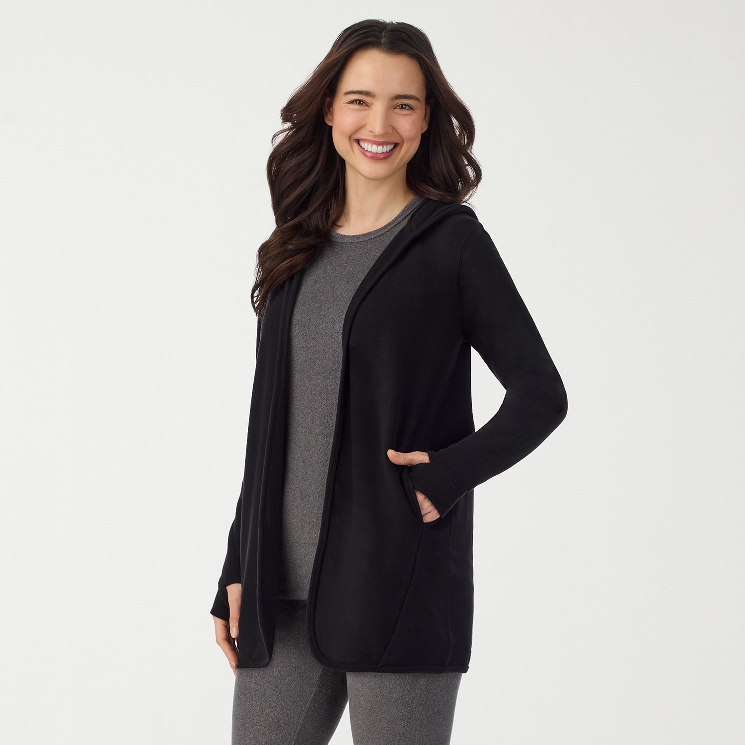 Cuddl Duds Fleecewear With Stretch Wrap