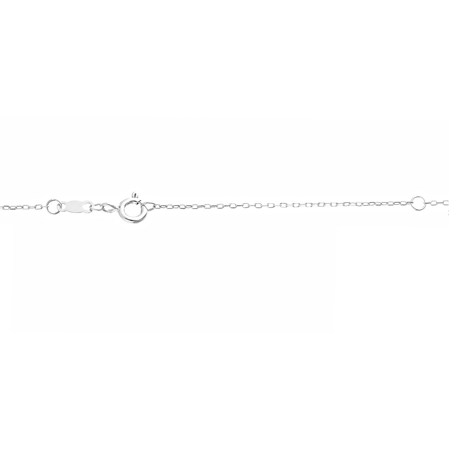 (I/Si2) Womens 1/2 CT. T.W. Lab Grown White Diamond Sterling Silver Pear 18 Inch Pendant Necklace
