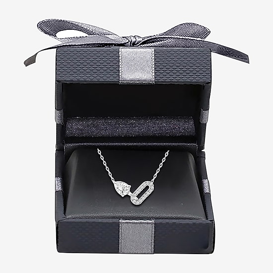 (I/Si2) Womens 1/2 CT. T.W. Lab Grown White Diamond Sterling Silver Pear 18 Inch Pendant Necklace