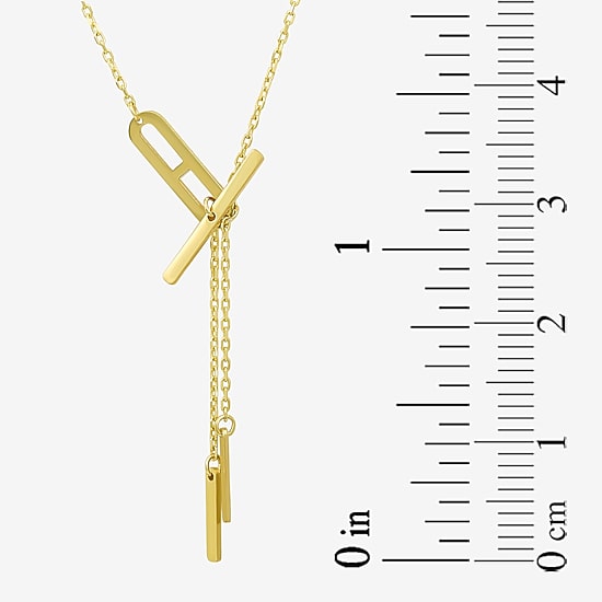 Gold Addiction Womens 10K Gold 18 Inch Link Chain Necklace