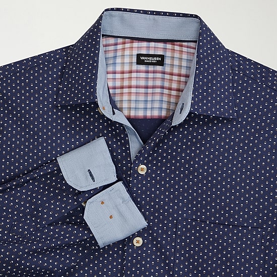 Van Heusen Originals Mens Long Sleeve Regular Fit Big and Tall Button-Down Shirt