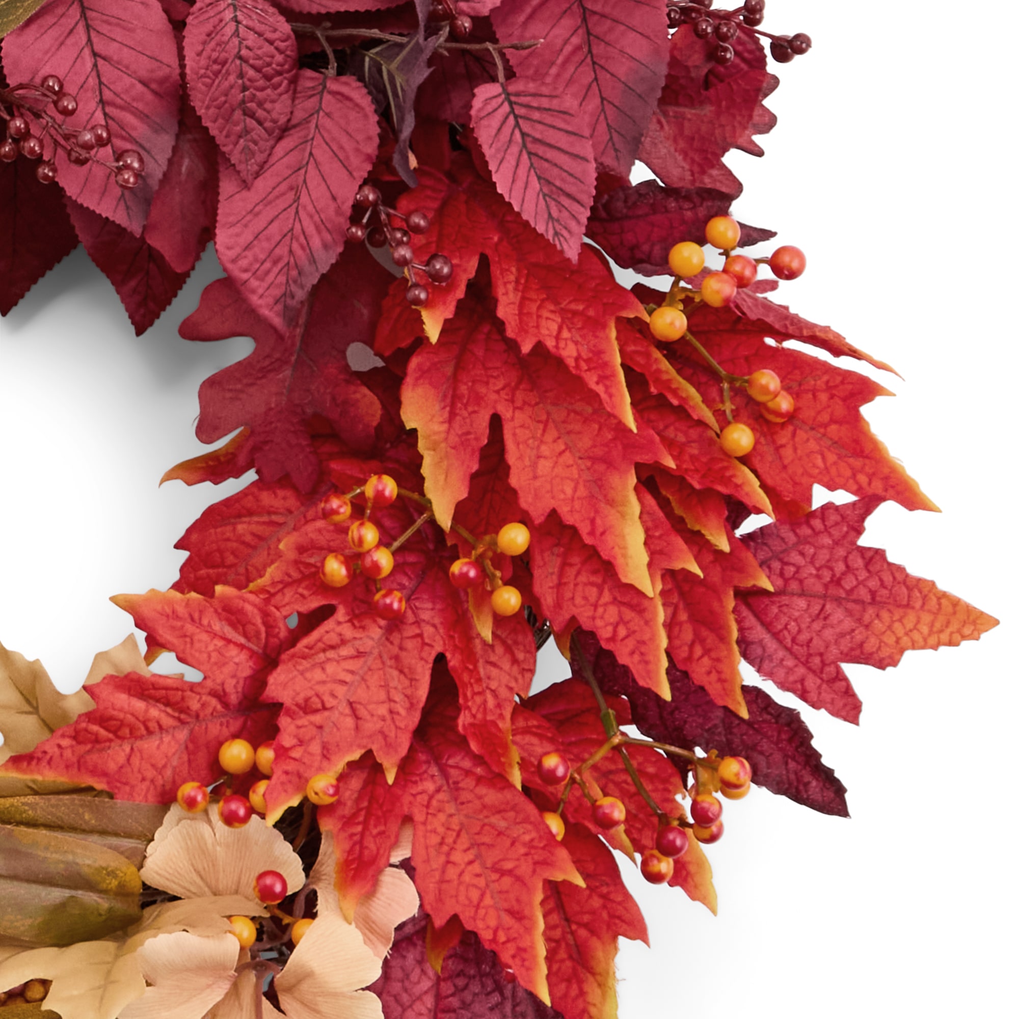 Layerings Ombre Leaves Wreath