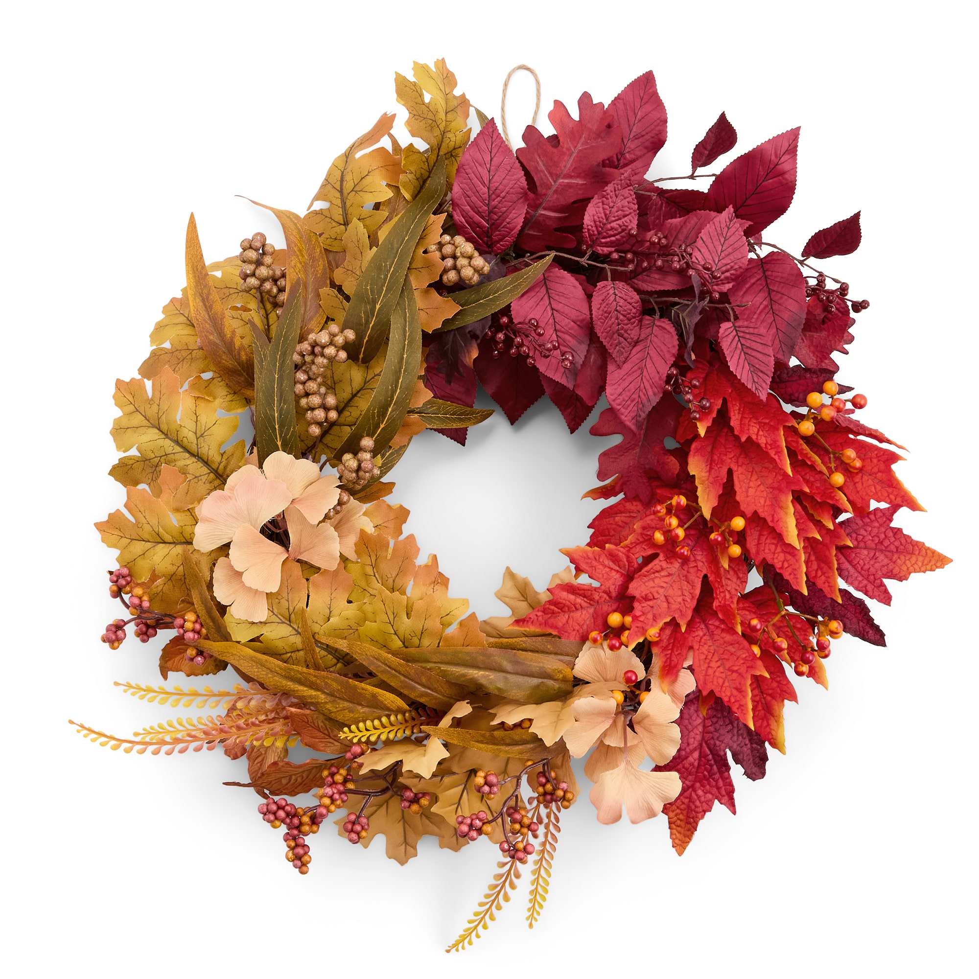 Layerings Ombre Leaves Wreath