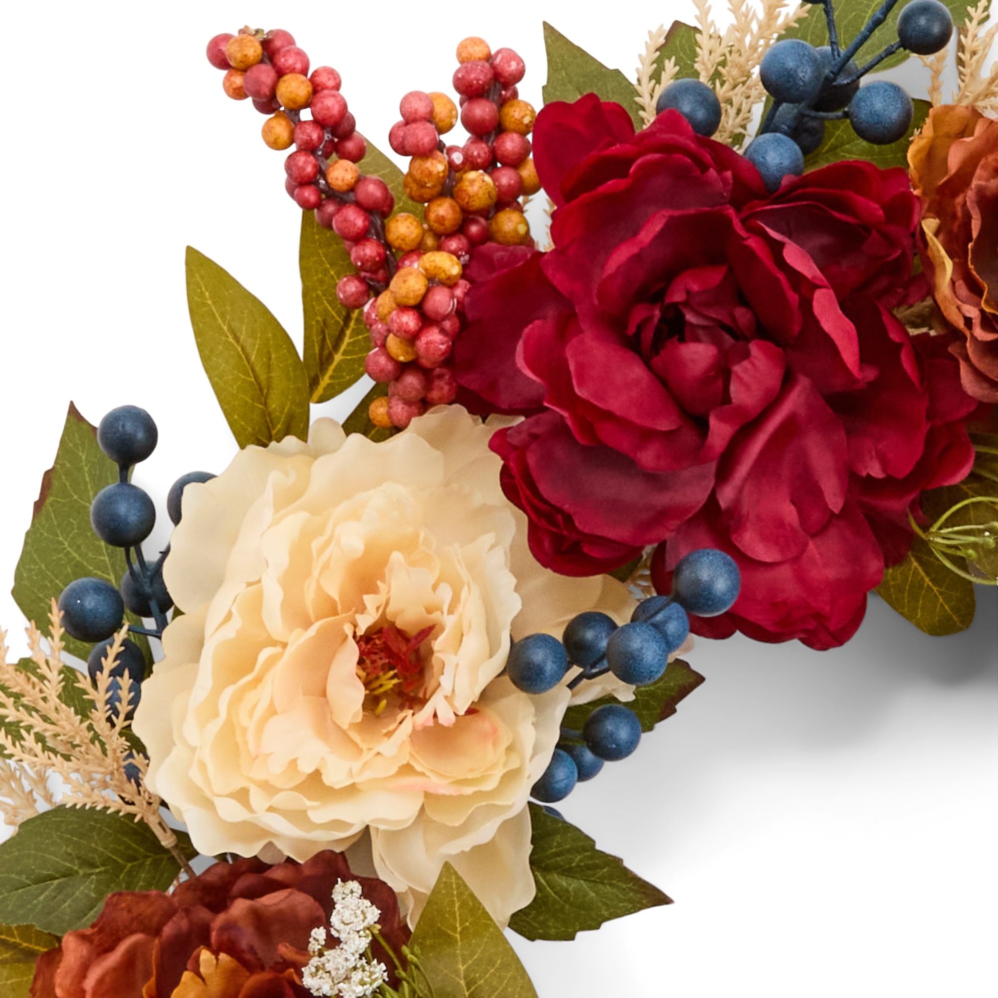 Layerings Peony Juniper Berry Wreath