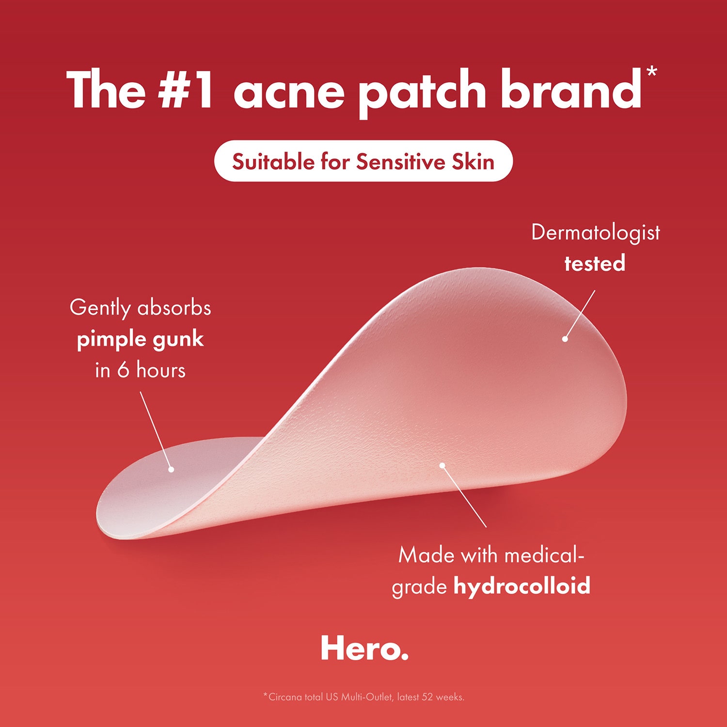 Hero Cosmetics Mighty Patch Invisible 39 Count