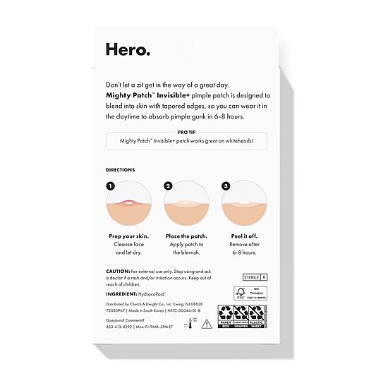 Hero Cosmetics Mighty Patch Invisible 39 Count