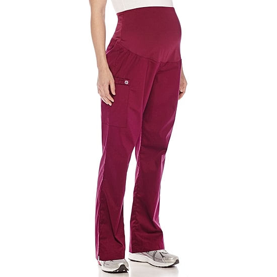 Wink® Wonderwork 545 Maternity Womens Stretch Fabric Scrub Pant