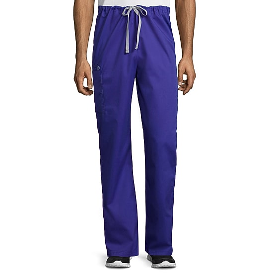 Wink® Wonderwork 500 Drawstring Cargo Unisex Adult Big and Tall Tag Free Scrub Pant