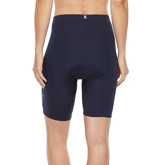 Xersion Padded Cycling Womens 7 1/2" High Rise Quick Dry Bike Short