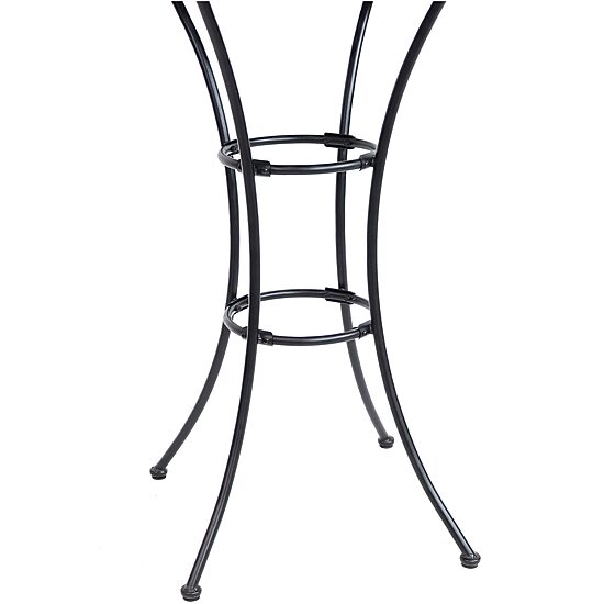 Weather Resistant Iron Side Table