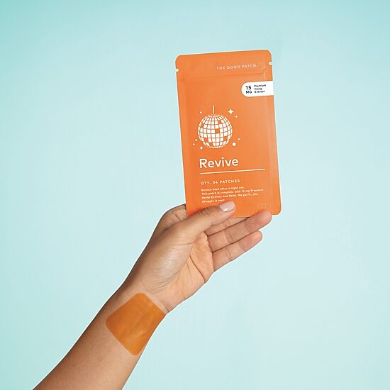 The Good Patch Hemp Infused Revive 4 Count Wearable Patches