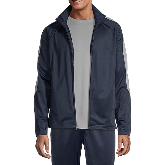 Xersion Mens Mock Neck Long Sleeve Active Quarter-Zip Pullover